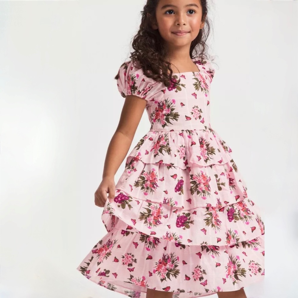 LoveShackFancy Girls Pascalino Heirloom Bouquet Dress Size 12 Years